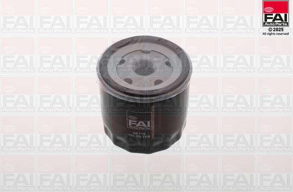 FAI AutoParts OF119 - Масляний фільтр autozip.com.ua