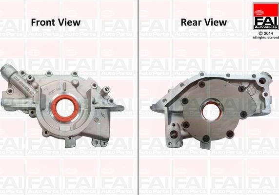 FAI AutoParts OP153 - Масляний насос autozip.com.ua