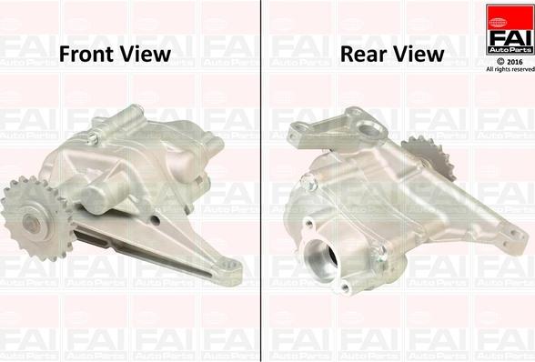 FAI AutoParts OP321 - Масляний насос autozip.com.ua