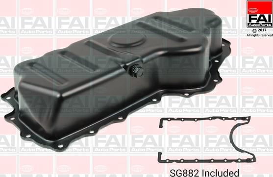 FAI AutoParts PAN008 - Масляний піддон autozip.com.ua