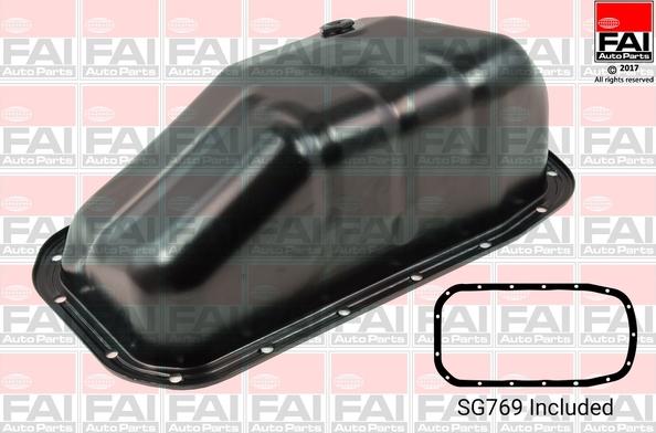 FAI AutoParts PAN007 - Масляний піддон autozip.com.ua