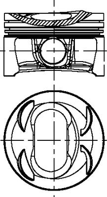 FAI AutoParts PK122-050 - Поршень autozip.com.ua