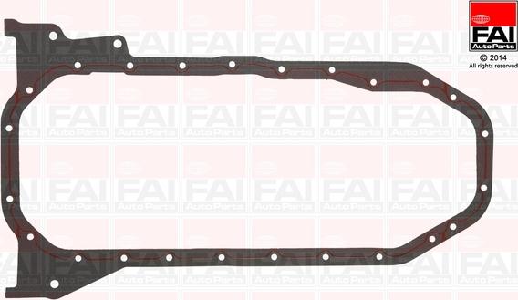 FAI AutoParts SG736 - Прокладка, масляна ванна autozip.com.ua
