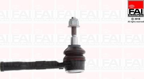 FAI AutoParts SS9349 - Наконечник рульової тяги, кульовий шарнір autozip.com.ua