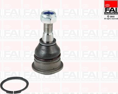 FAI AutoParts SS6081 - Шарова опора, несучий / направляючий шарнір autozip.com.ua