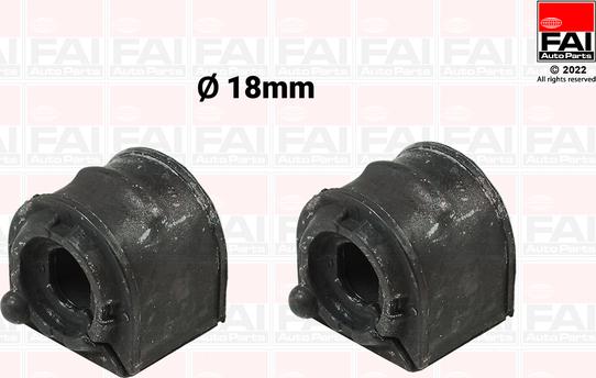 FAI AutoParts SS8037K - Втулка, стабілізатор autozip.com.ua