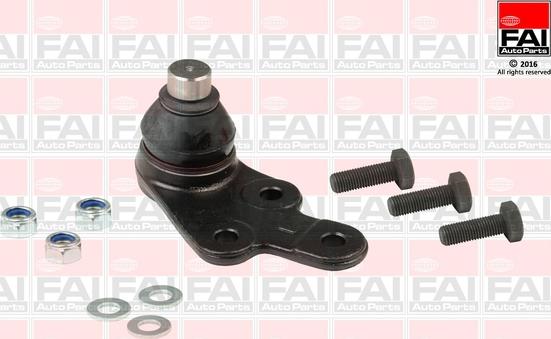 FAI AutoParts SS7439 - Шарова опора, несучий / направляючий шарнір autozip.com.ua