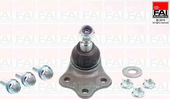 FAI AutoParts SS7181 - Шарова опора, несучий / направляючий шарнір autozip.com.ua