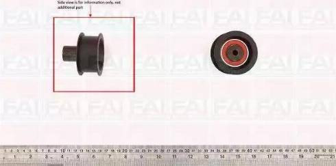 FAI AutoParts T9554 - Паразитний / Провідний ролик, зубчастий ремінь autozip.com.ua