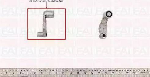 FAI AutoParts T9359 - Паразитний / Провідний ролик, зубчастий ремінь autozip.com.ua