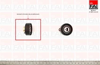 FAI AutoParts T9245 - Натяжна ролик, ремінь ГРМ autozip.com.ua