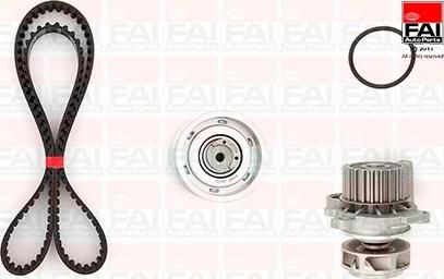 FAI AutoParts TBK90-6128 - Водяний насос + комплект зубчатого ременя autozip.com.ua