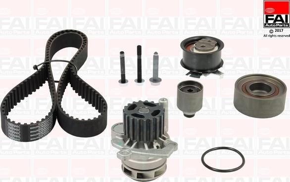 FAI AutoParts TBK455-6335 - Водяний насос + комплект зубчатого ременя autozip.com.ua