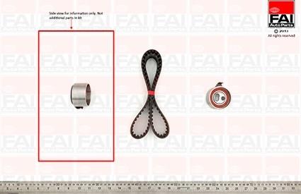 FAI AutoParts TBK424 - Комплект ременя ГРМ autozip.com.ua
