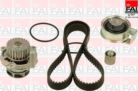 FAI AutoParts TBK476-6127 - Водяний насос + комплект зубчатого ременя autozip.com.ua