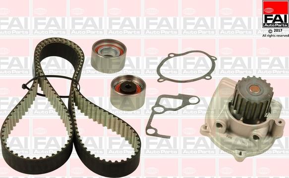 FAI AutoParts TBK504-6488 - Водяний насос + комплект зубчатого ременя autozip.com.ua