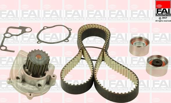 FAI AutoParts TBK506-6488 - Водяний насос + комплект зубчатого ременя autozip.com.ua