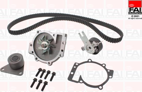 FAI AutoParts TBK521-3090 - Водяний насос + комплект зубчатого ременя autozip.com.ua