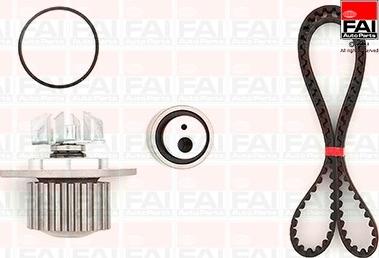 FAI AutoParts TBK09-2492 - Водяний насос + комплект зубчатого ременя autozip.com.ua