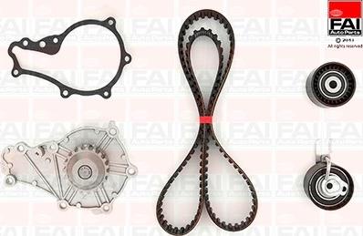 FAI AutoParts TBK190-6318 - Водяний насос + комплект зубчатого ременя autozip.com.ua