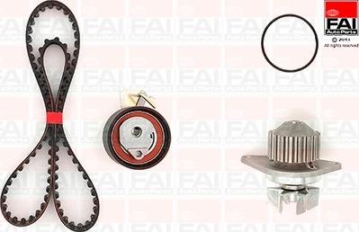 FAI AutoParts TBK144-6344 - Водяний насос + комплект зубчатого ременя autozip.com.ua