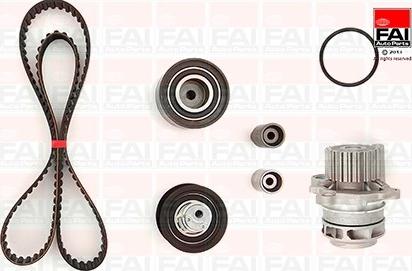 FAI AutoParts TBK146-6129 - Водяний насос + комплект зубчатого ременя autozip.com.ua