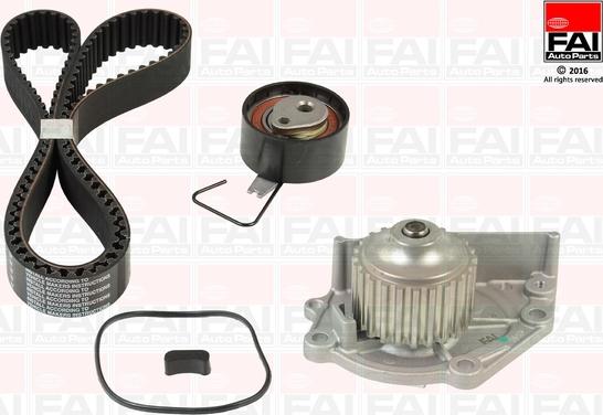 FAI AutoParts TBK155-2743 - Водяний насос + комплект зубчатого ременя autozip.com.ua