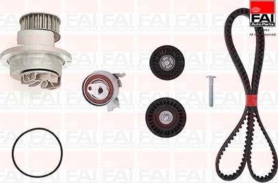 FAI AutoParts TBK156-6241 - Водяний насос + комплект зубчатого ременя autozip.com.ua