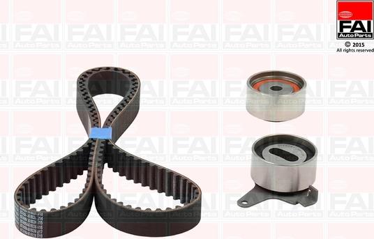 FAI AutoParts TBK262 - Комплект ременя ГРМ autozip.com.ua