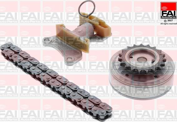 FAI AutoParts TCK124VVT - Комплект ланцюга приводу распредвала autozip.com.ua