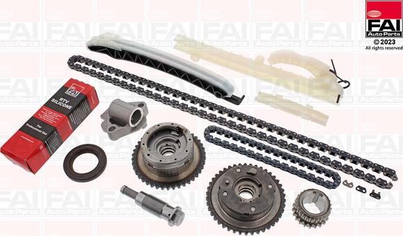 FAI AutoParts TCK359VVT - Комплект ланцюга приводу распредвала autozip.com.ua