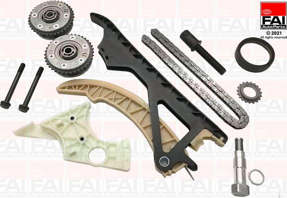 FAI AutoParts TCK317VVT - Комплект ланцюга приводу распредвала autozip.com.ua