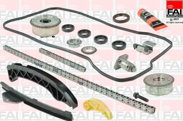 FAI AutoParts TCK290VVT - Комплект ланцюга приводу распредвала autozip.com.ua