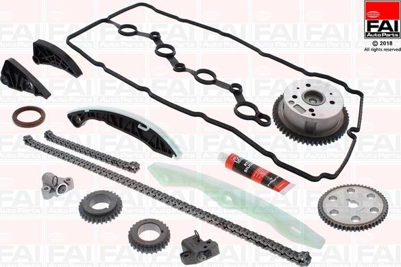 FAI AutoParts TCK254VVT - Комплект ланцюга приводу распредвала autozip.com.ua