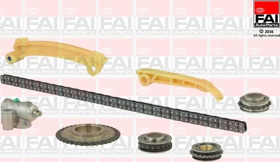 FAI AutoParts TCK266NG - Комплект ланцюга приводу распредвала autozip.com.ua