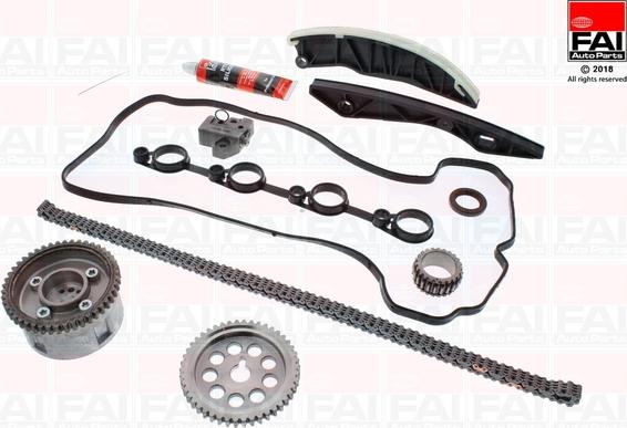 FAI AutoParts TCK203VVT - Комплект ланцюга приводу распредвала autozip.com.ua