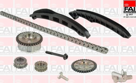 FAI AutoParts TCK211VVTNG - Комплект ланцюга приводу распредвала autozip.com.ua