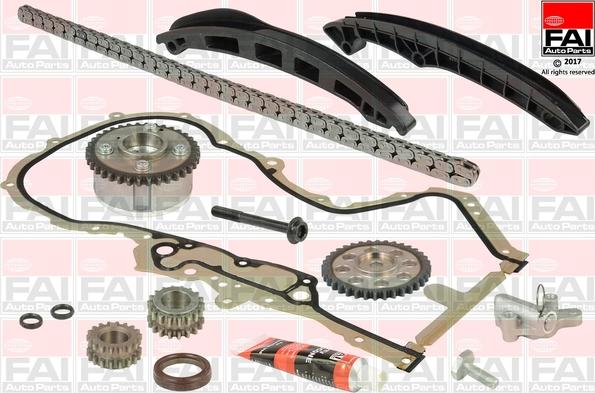 FAI AutoParts TCK211VVT - Комплект ланцюга приводу распредвала autozip.com.ua