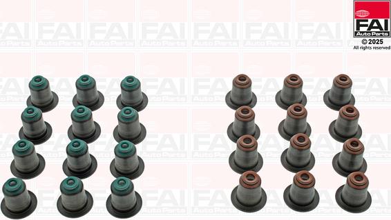 FAI AutoParts VSK1730 - Комплект прокладок, стержень клапана autozip.com.ua