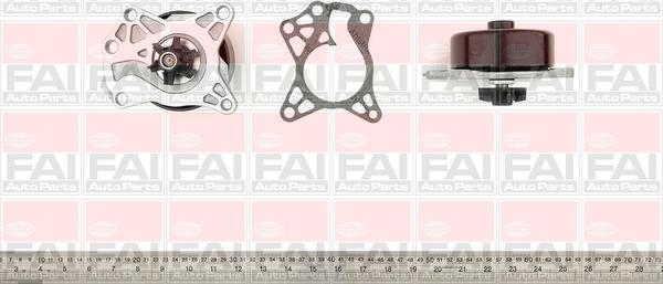 FAI AutoParts WP6443 - Водяний насос autozip.com.ua