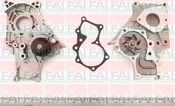 FAI AutoParts WP6482 - Водяний насос autozip.com.ua