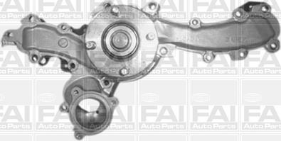 FAI AutoParts WP6537 - Водяний насос autozip.com.ua