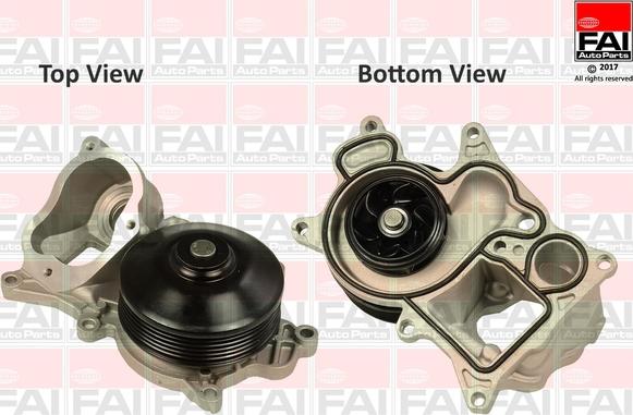 FAI AutoParts WP6658 - Водяний насос autozip.com.ua