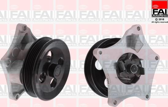 FAI AutoParts WP6666 - Водяний насос autozip.com.ua