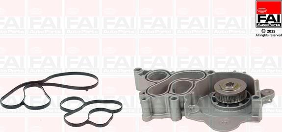 FAI AutoParts WP6618 - Водяний насос autozip.com.ua