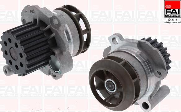 FAI AutoParts WP6673 - Водяний насос autozip.com.ua