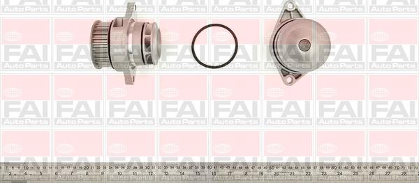 FAI AutoParts WP6101 - Водяний насос autozip.com.ua