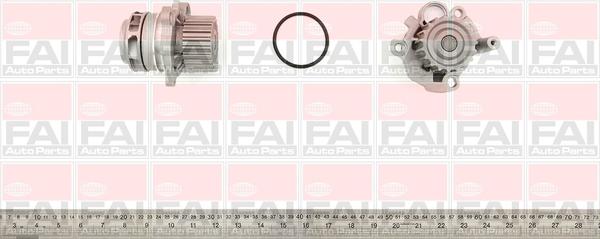 FAI AutoParts WP6129 - Водяна помпа VW.Audi.Seat.Skoda 1.9TDI-SDI 97- autozip.com.ua