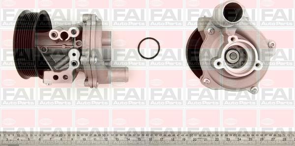 FAI AutoParts WP6349 - Водяний насос autozip.com.ua