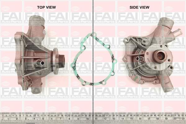 FAI AutoParts WP6365 - Водяний насос autozip.com.ua